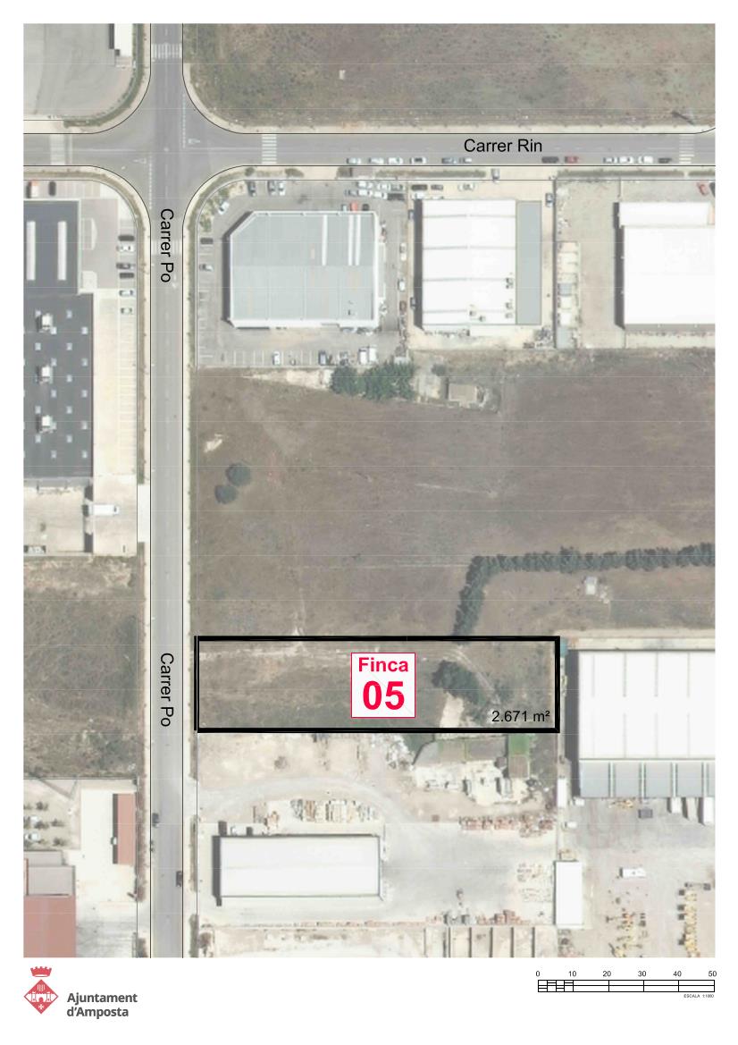 Ajuntament d´Amposta > Comunicació > L’Ajuntament d’Amposta treu a subhasta 7 parcel·les 